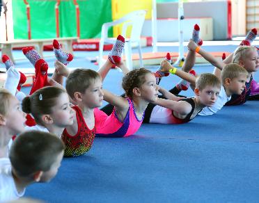 Акробатика для детей 2-3 лет