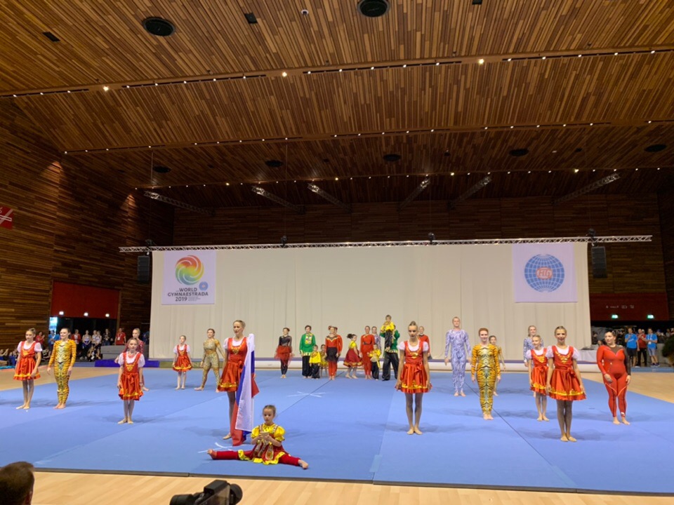 Команда EUROPEGYM на Всемирной Гимнастраде 2019