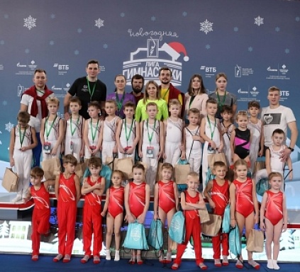 Наши спортсмены приняли участие во Всероссийском фестивале "Лига гимнастики" 